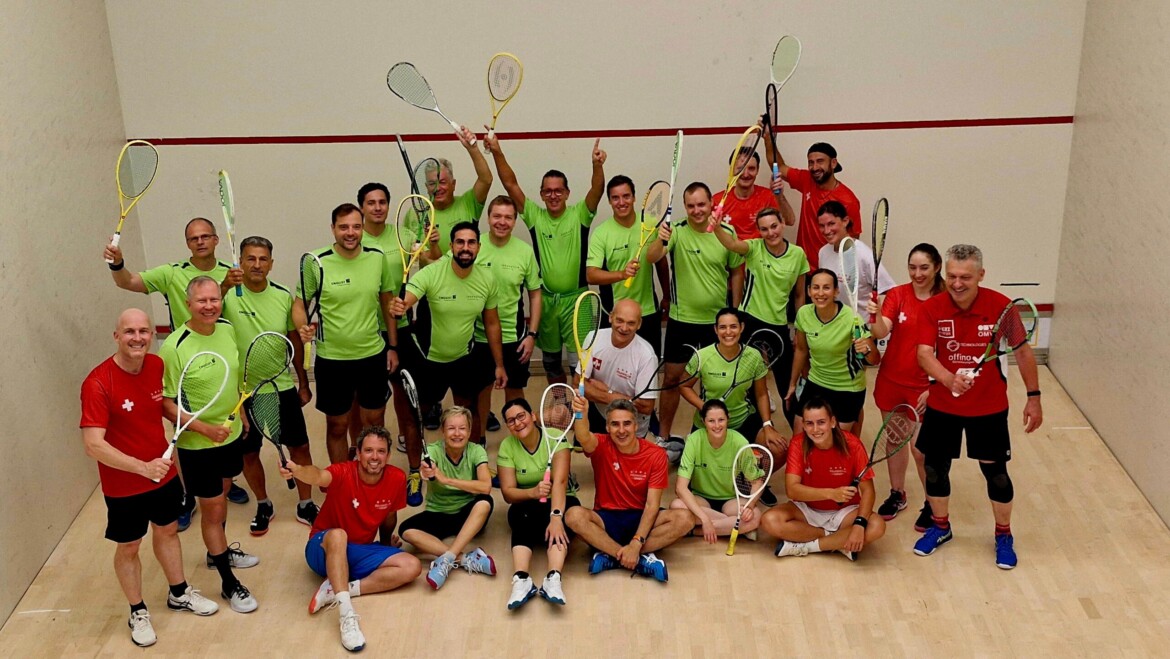 Trainingslager des Squash Club Grabs in Kempten